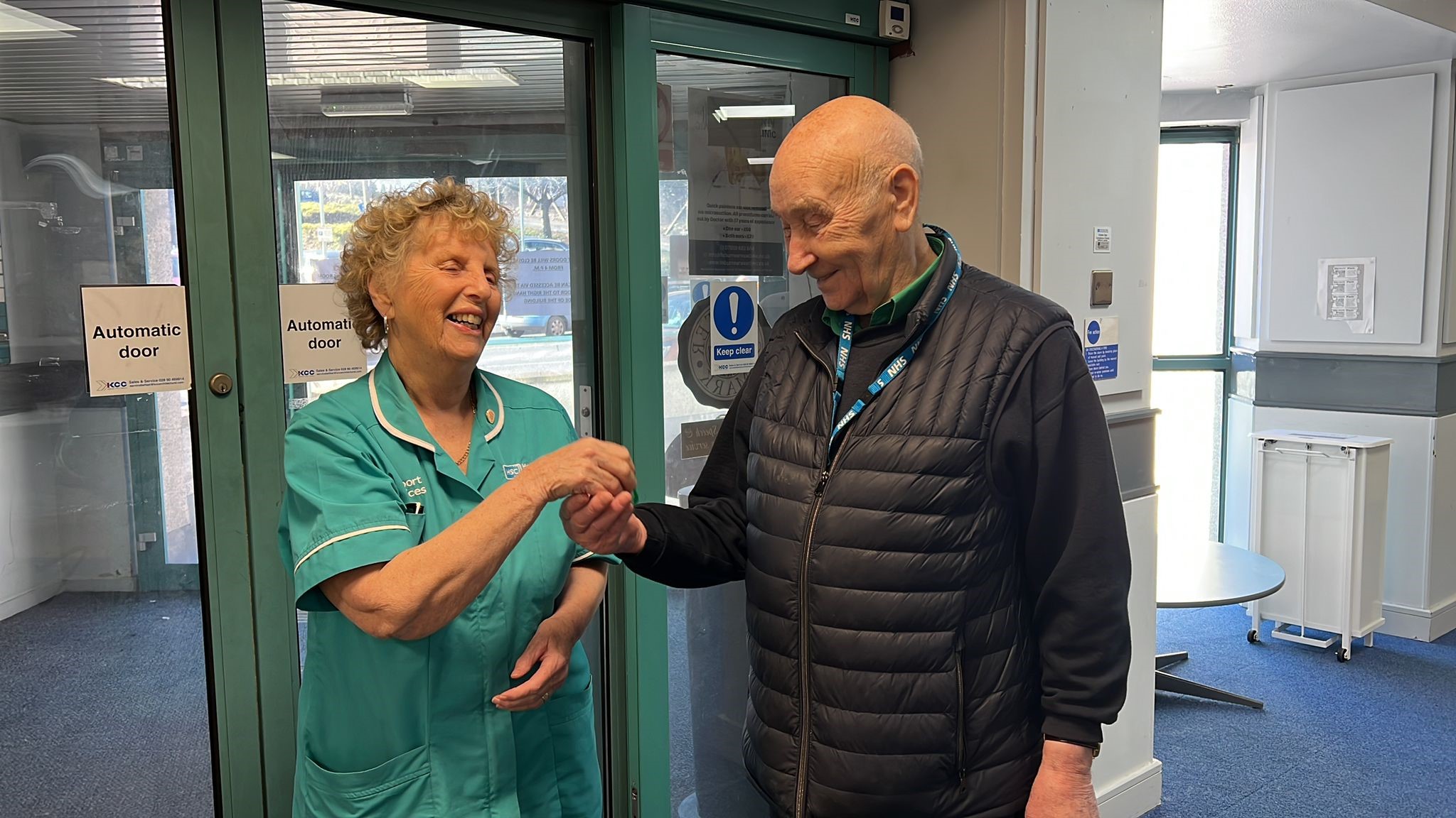 Trust Legends Bid Farewell to Lisburn Health Centre But Say Hello to