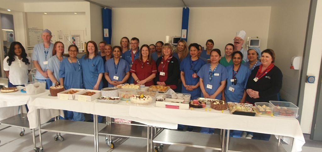 Staff from Lagan Valley Hospital Day Procedure Centre