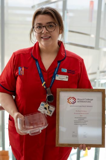 Ulster Hospital’s Maternity Unit Midwife Ellen Hunter