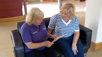 Sandra Best In Her Volunteering Role