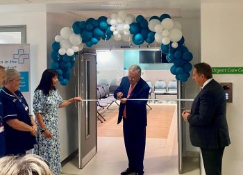 Pictured: Health Minister, Mike Nesbitt, MLA officially opens the new Urgent Care Centre
