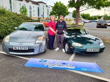 Ulster Hospital Bereavement Midwife Jacqueline Dorrian And Carrick Cars And Coffee’s Connor Marshall