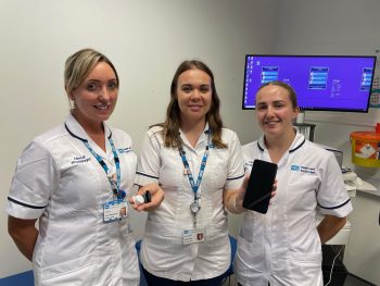 Gemma Moss (Chief Respiratory Physiologist), Coral Trainor (Respiratory Physiologist) And Erica Douglas (Respiratory Physiologist)