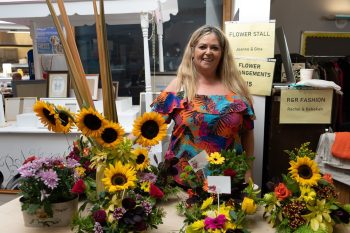 Joanne Denvir (Care Assistant)who Made All The Flower Arrangements