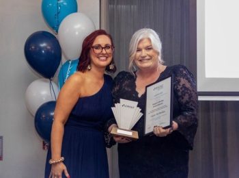 Office Manager For Adult Speech And Language Therapy Services, Susan McMullan And Head Of Northern Ireland Office, Royal College Of Speech And Language Therapists Ruth Sedgewick