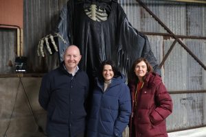 Assistant Director, Safeguarding and Family Support Jason Caldwell, South Eastern Trust Director of Children's Services and Executive Director of Social Work Lyn Preece and South Eastern Trust Principal Practitioner LAC Joanna Griffith