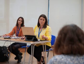 Fiona And Samantha Delivering A Session