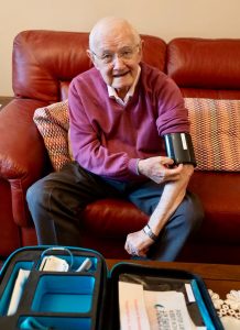 Frank Doherty With The Feebris Kit 1