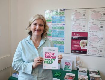 Macmillan Health And Wellbeing Co Ordinator, Karen Kelly