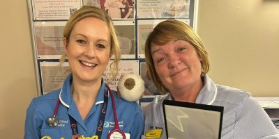 Melanie And Midwife Jayne Cardwell