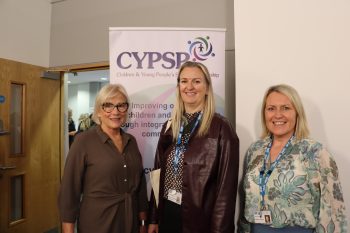 Noelle Hollywood, Claire Brockbank (Senior Social Work Practitioner) And Denise Hopps (Equality Officer)