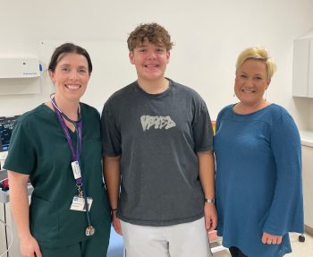 Dr Eadaoin Hannon (Consultant Nephrologist), Kacper And Mum, Agata
