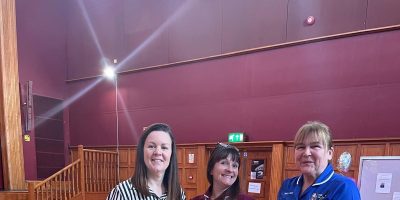 Lisa Dullaghan (Assistant Director of Nursing, Safe and Effective Care), Paula McIlwaine, (Learning Disability Acute Liaison Nurse) & Julie Ritchie (Community Learning Disability Nurse)