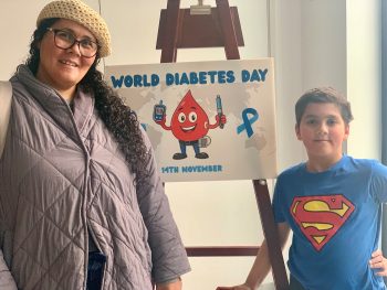 Marlene Wilson with her son Henry